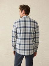 Load image into Gallery viewer, Faherty Men&#39;s Legend Sweater Shirt in Snowy Night Check
