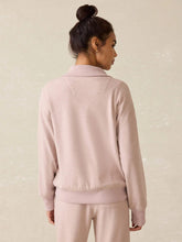 Load image into Gallery viewer, Faherty Women&#39;s Legend Lounge Full Zip in Blush
