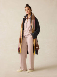 Faherty Women's Legend Lounge Full Zip in Blush