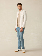 Load image into Gallery viewer, Faherty Legend Sweater Shirt in Off White
