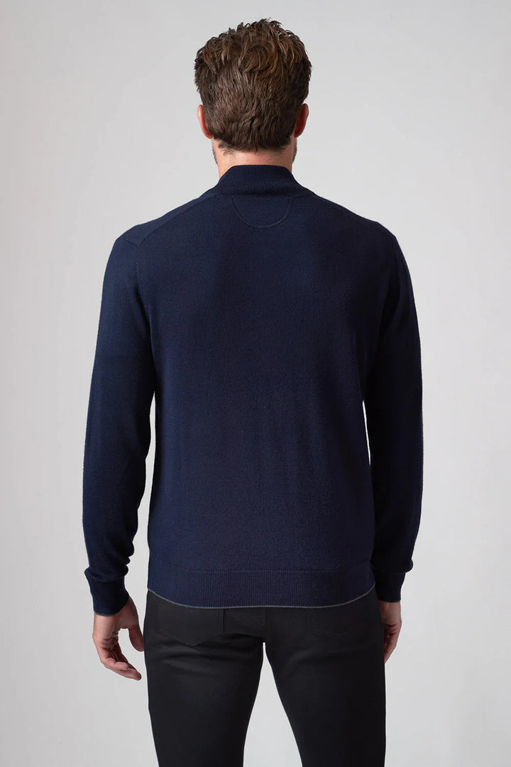 Raffi Matteo L/S Full Zip In Navy