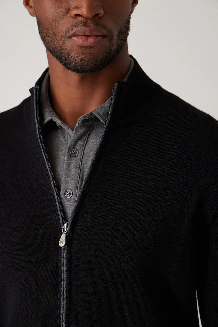 Raffi Matteo L/S Full Zip In Black