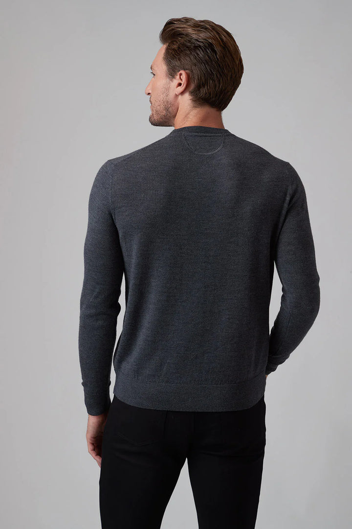 Raffi Alfie Crew In Charcoal