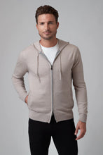 Load image into Gallery viewer, Raffi Full-Zip Hoodie in Oat
