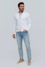 Load image into Gallery viewer, Raffi Josiah Full Zip Jacket In White
