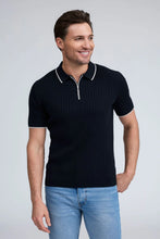 Load image into Gallery viewer, Raffi Mario Polo in Black
