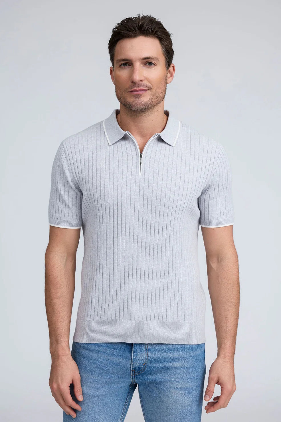 Raffi Mario Polo In Grey