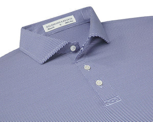 Holderness & Bourne Perkins Shirt in Navy & White