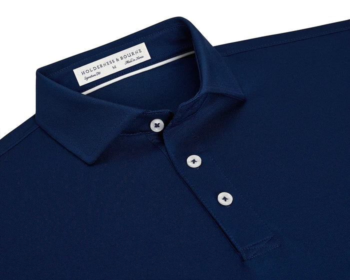 Holderness &amp; Bourne Macdonald Ss In Navy