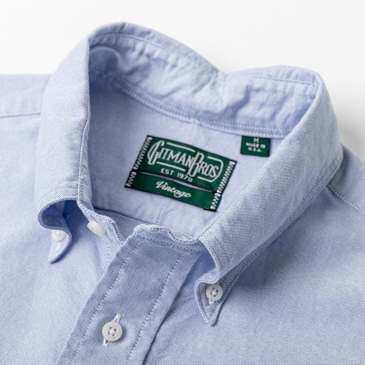 Gitman Vintage Oxford Shirt In Blue