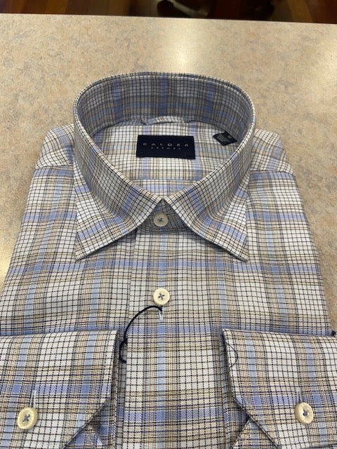 Calder Luxe Melange Multi Color Check Plaid