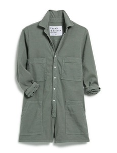 F&E Long-Sleeve Playsuit in Rosemary