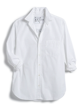 Load image into Gallery viewer, F&amp;E Joedy Superluxe White Button-Up
