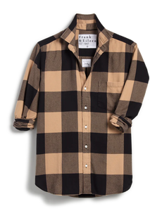 Frank & Eileen Joedy in Tan/Black Check