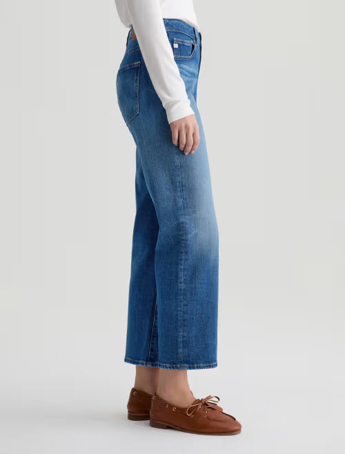 AG Brinley Crop Jeans In Blue / Owen Valley