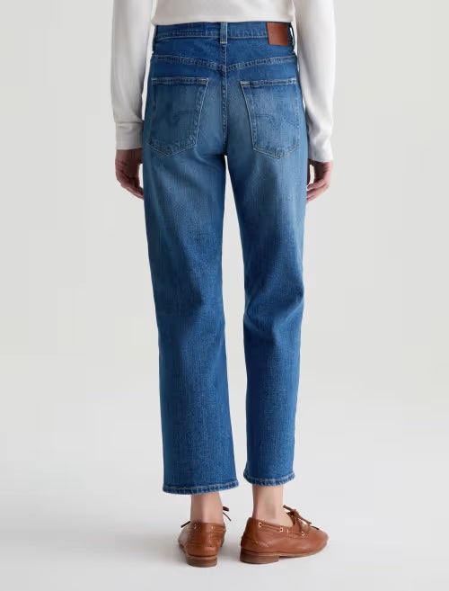 AG Brinley Crop Jeans In Blue / Owen Valley