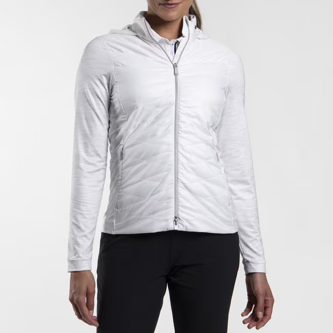 Kjus Women's Retention Hooded Jacket Ivory