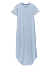 Load image into Gallery viewer, F&amp;E Harper Perfect Tee Maxi Dress in Mineral Blue
