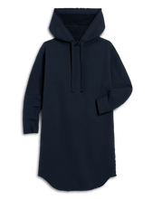 Load image into Gallery viewer, F&amp;E Mini James Hooded Dress in British Royal Navy
