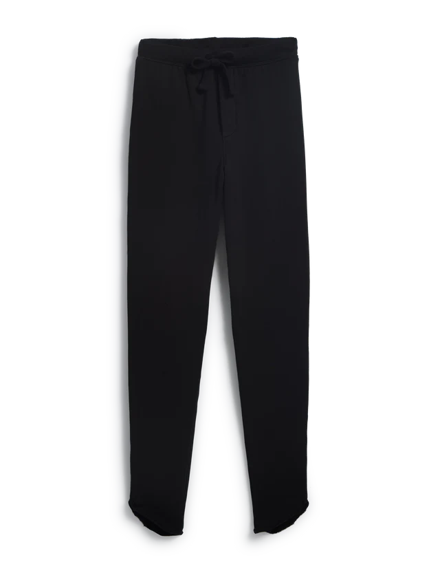 Frank &amp; Eileen Christine Tulip Ankle Sweatpant In Black