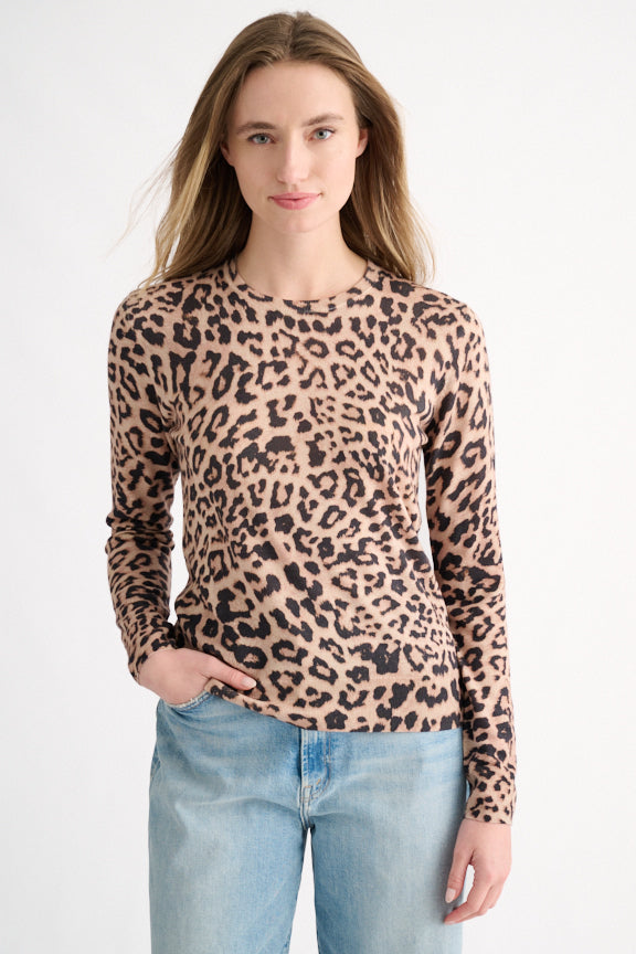 Kinross Leopard Print Crew