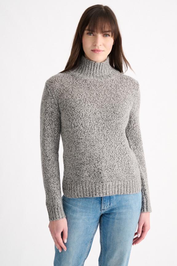 KINROSS Sequin Marl Mock in Granite