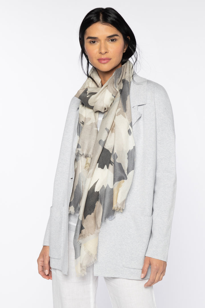 Kinross Cashmere Print Scarf