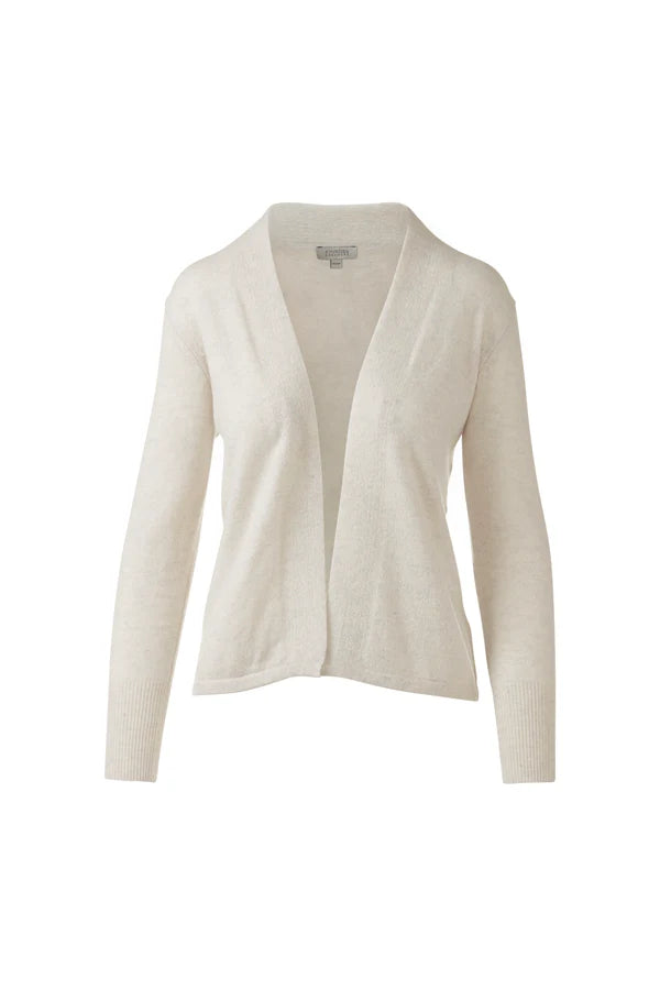 Kinross Easy Open Cardigan In Cloud