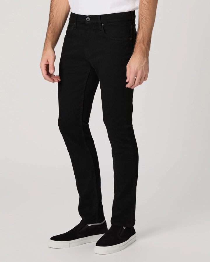 Paige Denim In Federal Black Shadow