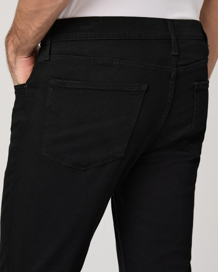 Paige Denim In Federal Black Shadow