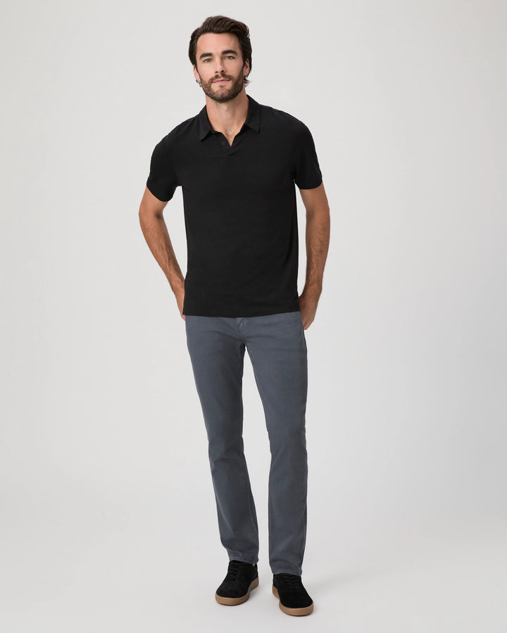 Paige Transcend Federal Slim Straight Jean In Pewter Stone