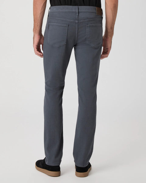 Paige Transcend Federal Slim Straight Jean In Pewter Stone