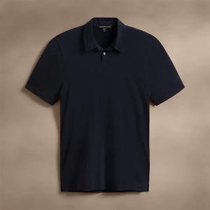 James Perse Brushed Lotus Polo in Deep