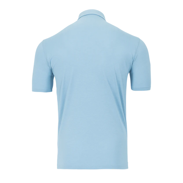 Greyson Omaha Polo In Wolf Blue
