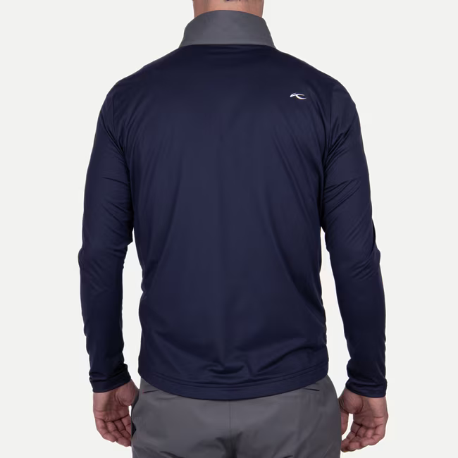 Kjus Retention Jacket In Steel Grey/Atlanta Blue