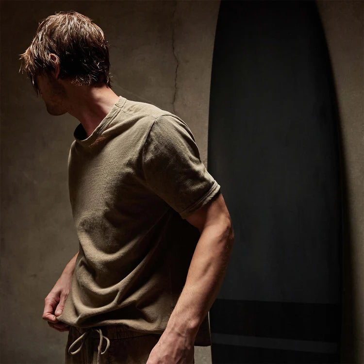 James Perse S/S Crew Cashew