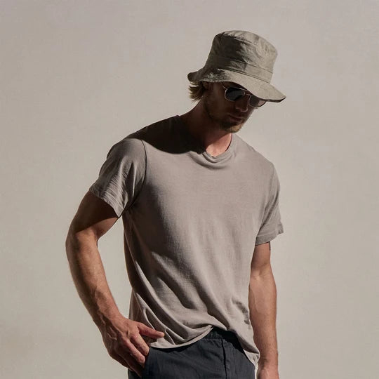 James Perse Vintage Tee Fog Pigment
