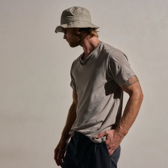 James Perse Vintage Tee Fog Pigment