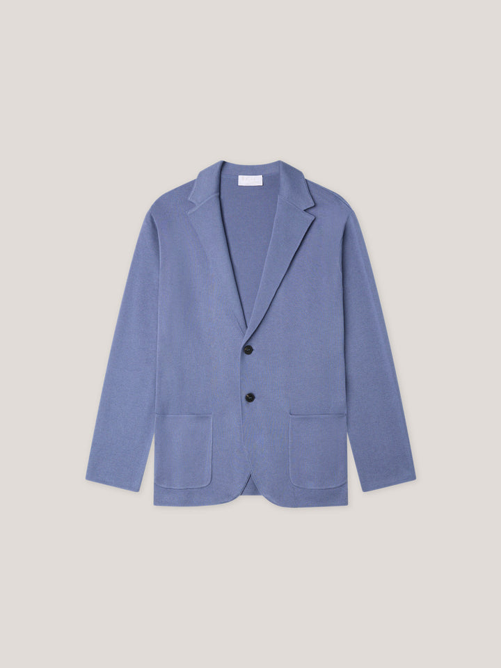 Fly 3 Monopetto Blazer In Denim Di Mare