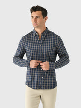 Load image into Gallery viewer, Faherty Coastline Knit Shirt in Twilight Check
