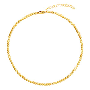 Karen Lazar Gold Necklace 16-18''