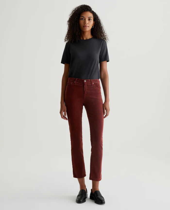Ag Mari Cord In Bordeaux Rouge