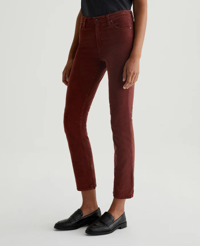 Ag Mari Cord In Bordeaux Rouge