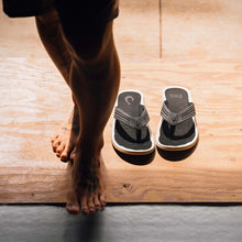 Load image into Gallery viewer, Olukai Men&#39;s Ulele Beach &amp; Water Sandal in Melin / Black
