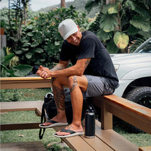 Load image into Gallery viewer, Olukai Men&#39;s Ulele Beach &amp; Water Sandal in Melin / Black
