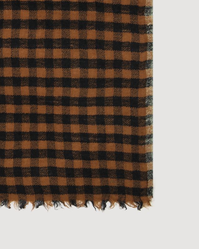 Hartford Women's Brown Buffalo Scarf