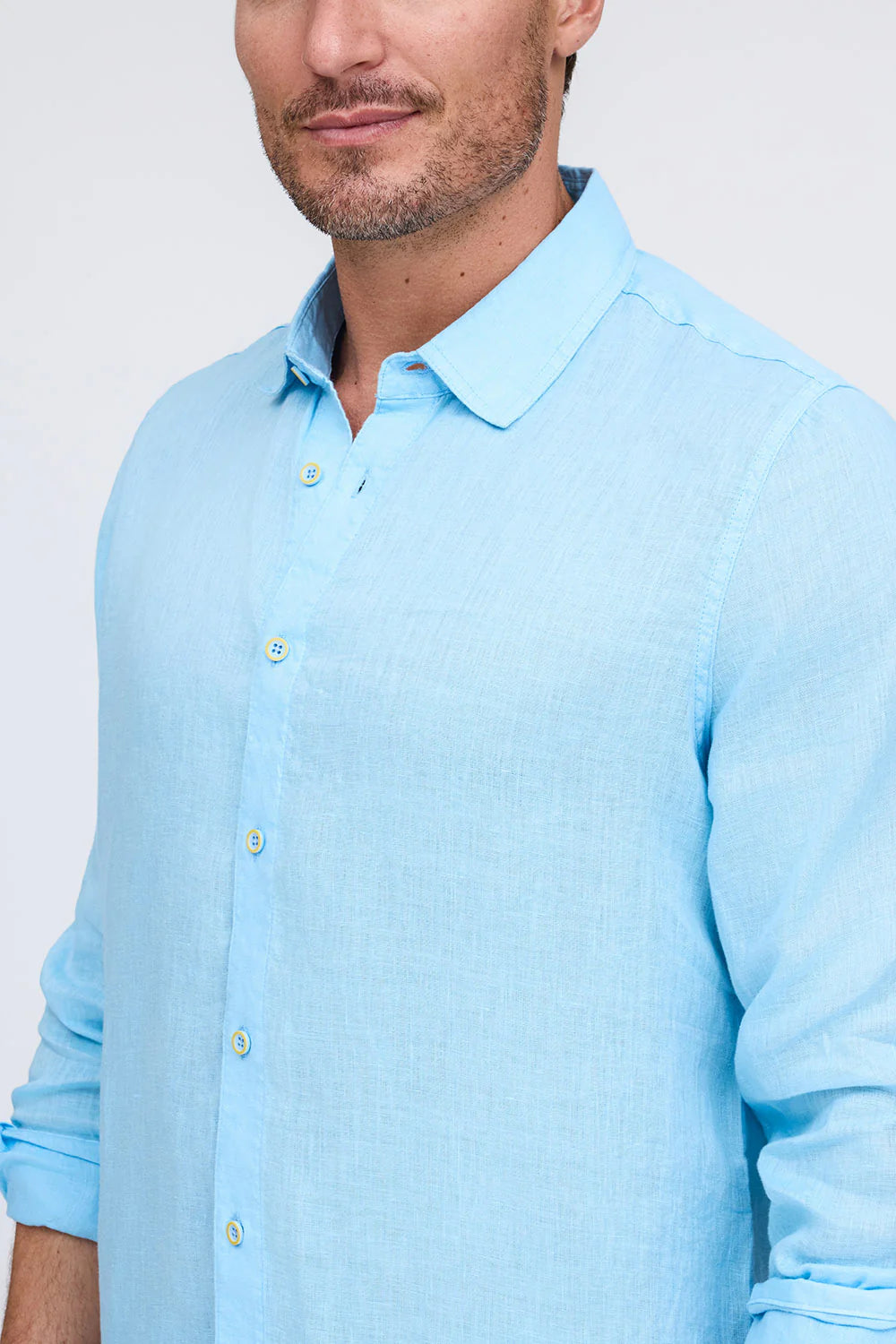 RAFFI Linen L/S in Atlantic