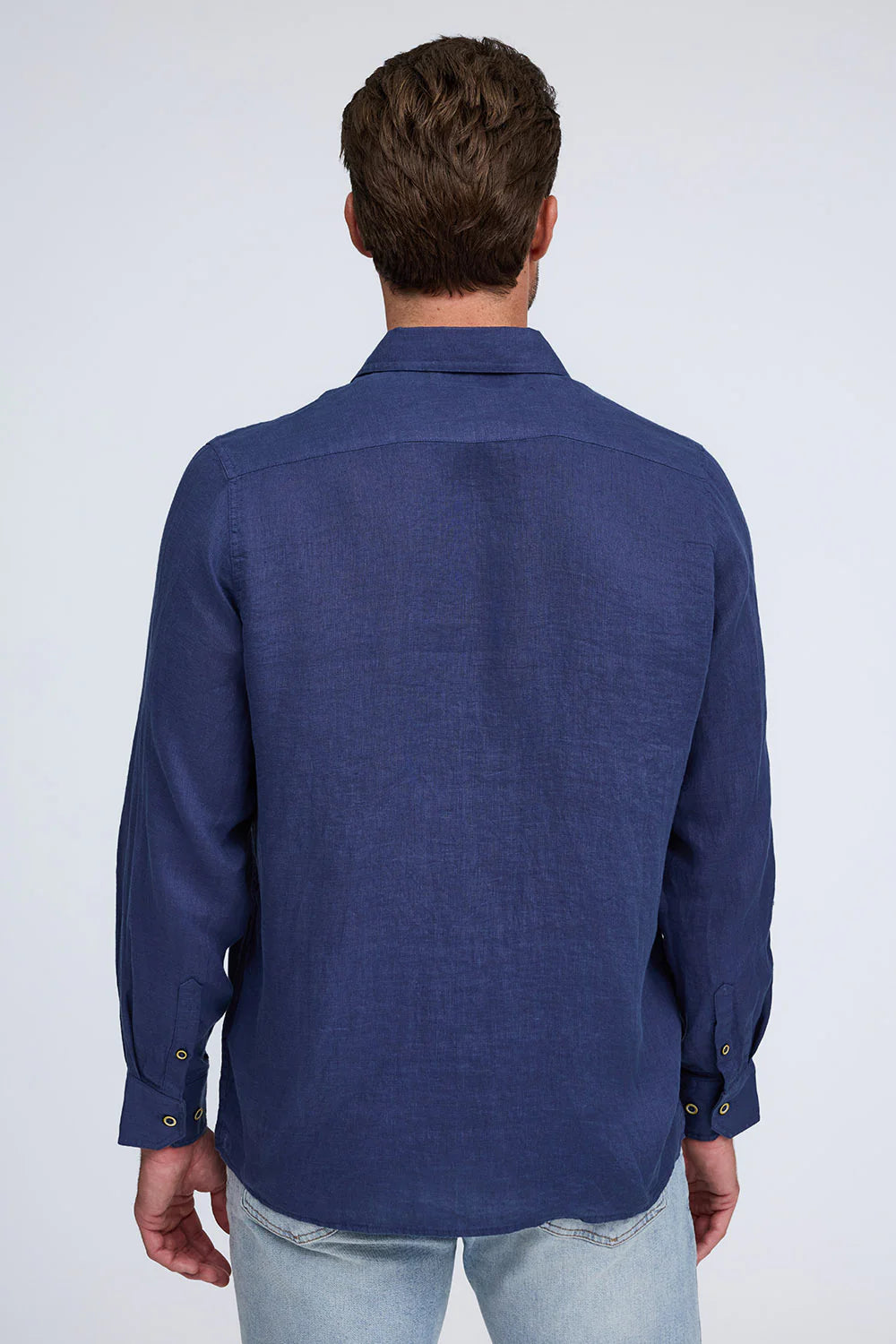 RAFFI Linen L/S in Midnight