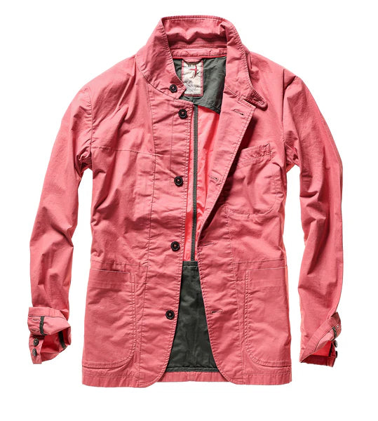 Relwen Flyweight Flex Blazer in Nantucket Red