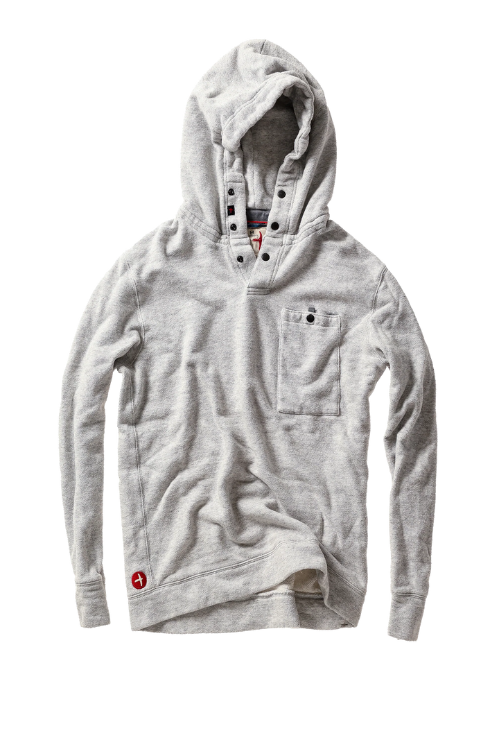 Relwen Frenchloom Hoodie In Bone